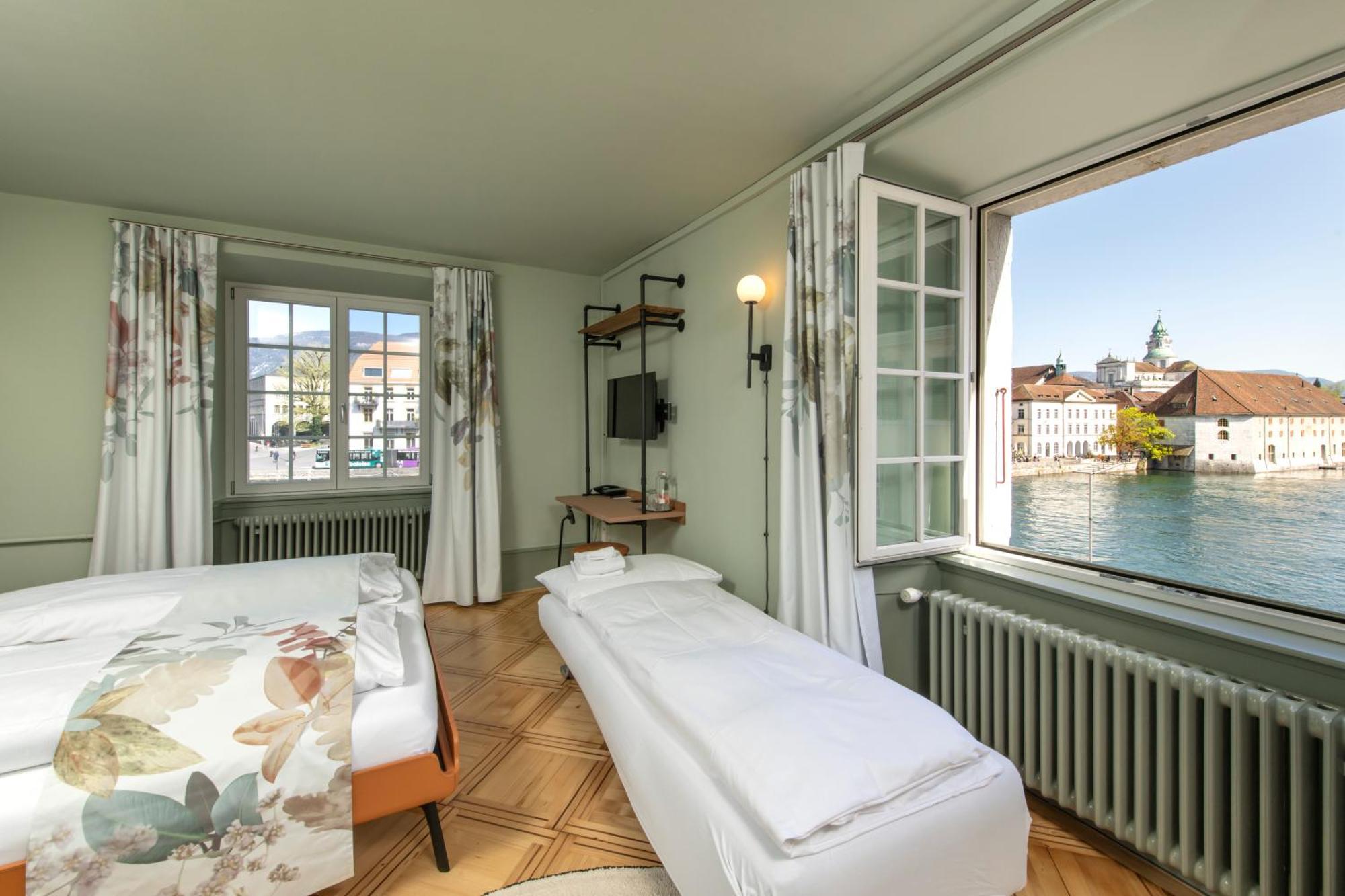 Hotel An Der Aare Swiss Quality Soletta Esterno foto
